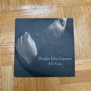 Douglas John Cameron Solo Songs CD